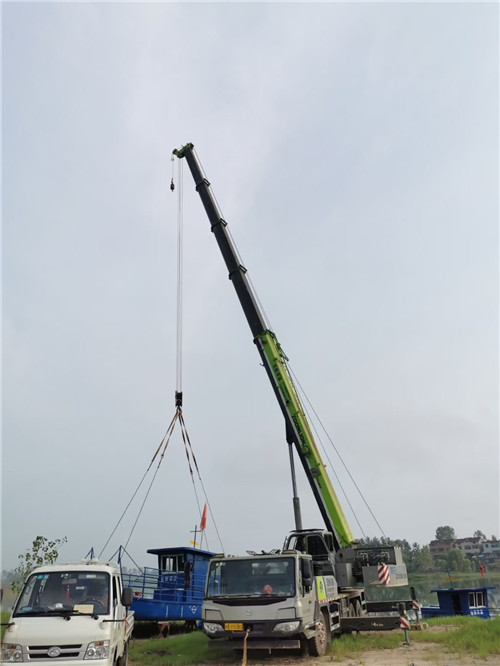 盐城市桥梁建设吊装案例